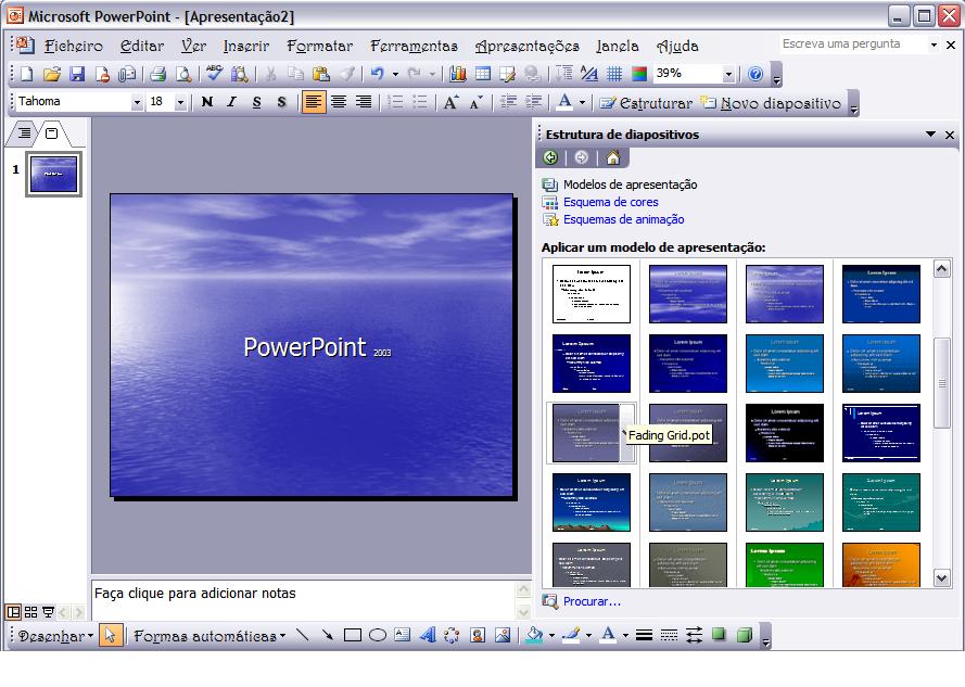 Manual do Powerpoint 2003
