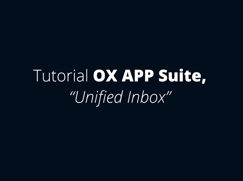 OX APP Suite – Juntar Caixas de Correio